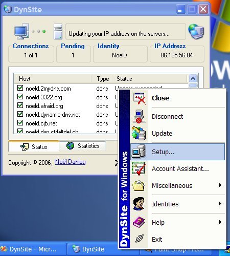 DynSite Screenshot